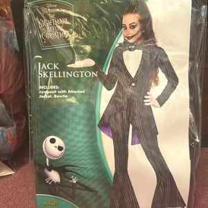 Jack Skellington costume, wore 1 time